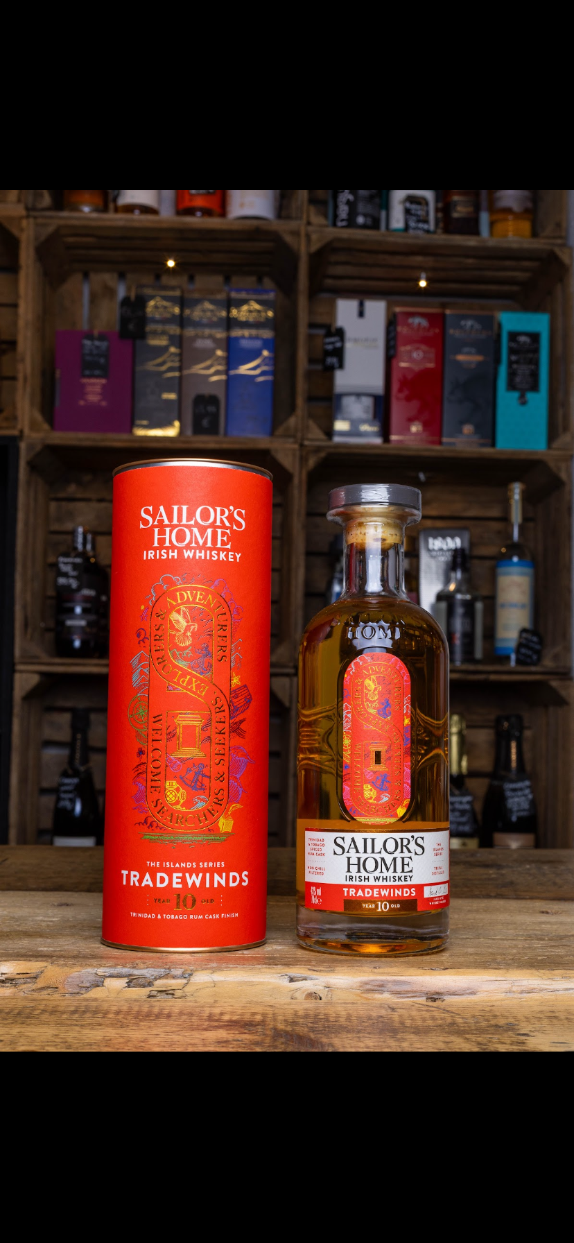 Sailor's Home Tradewinds 10 years Irish Whiskey