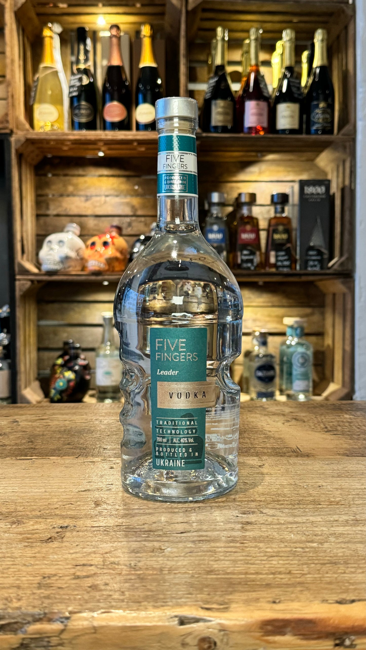 Boentes Five Fingers Leader Vodka