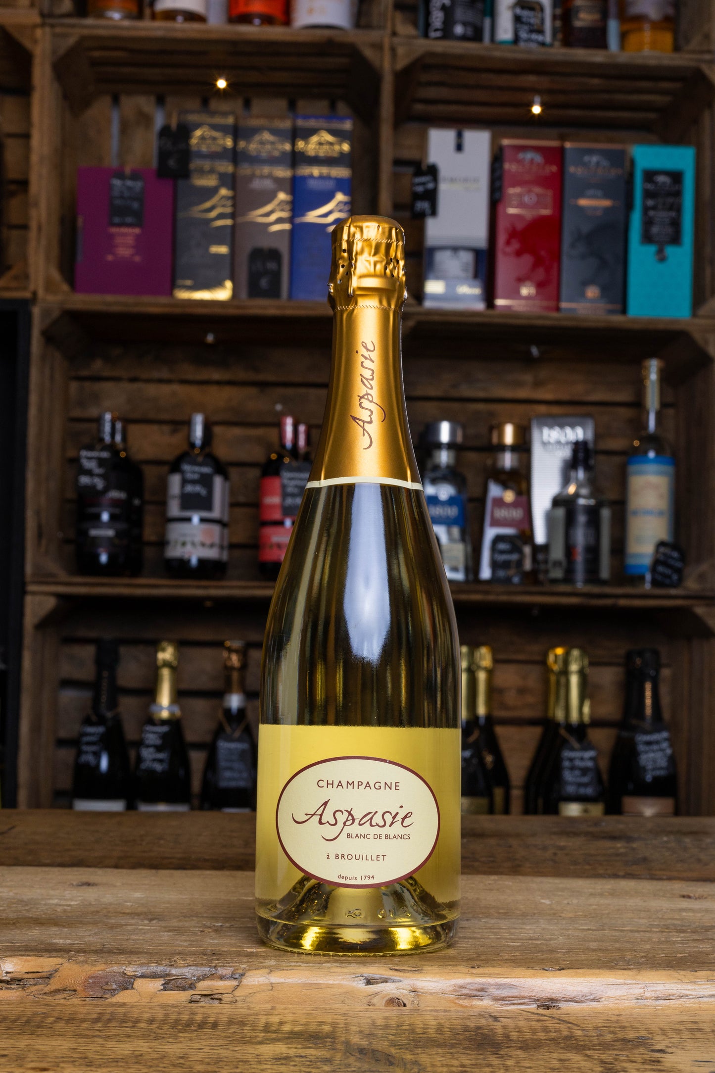 Champagner Aspasie Brut Blanc de Blancs