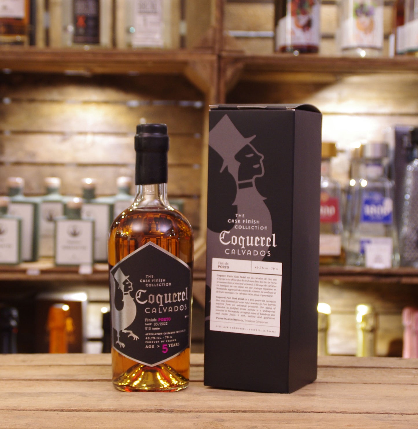 Calvados Coquerle Limited Edition Port Barrel Cask Finish Collection 5 Years