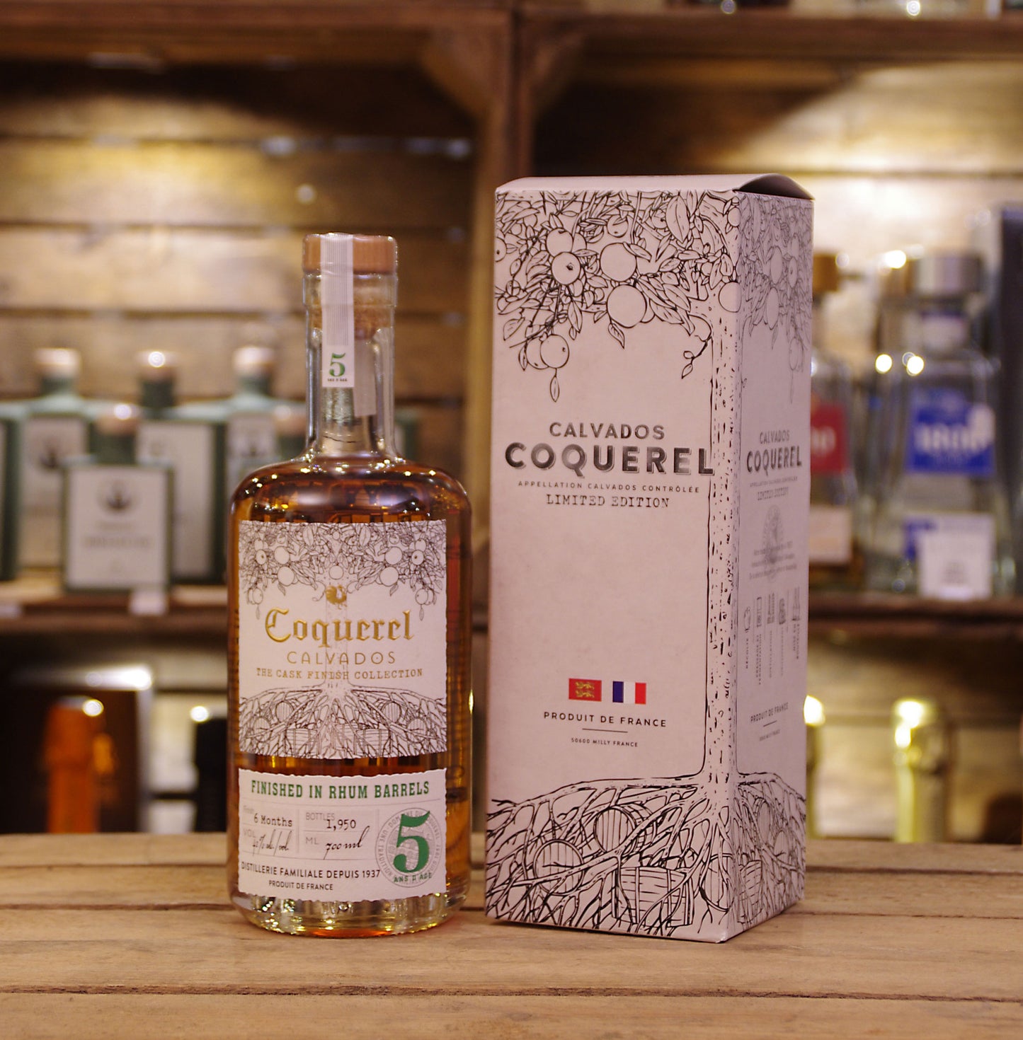 Calvados Coquerle Limited Edition Rum Barrel Cask Finish Collection
