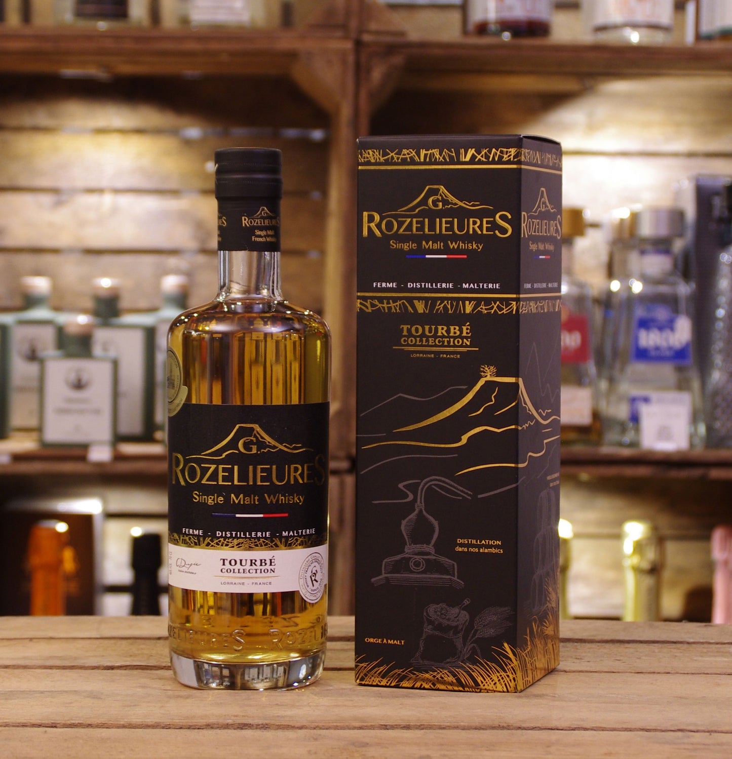 G.Rozelieures Single Malt „Peated Collection“ (Tourbé Collection)