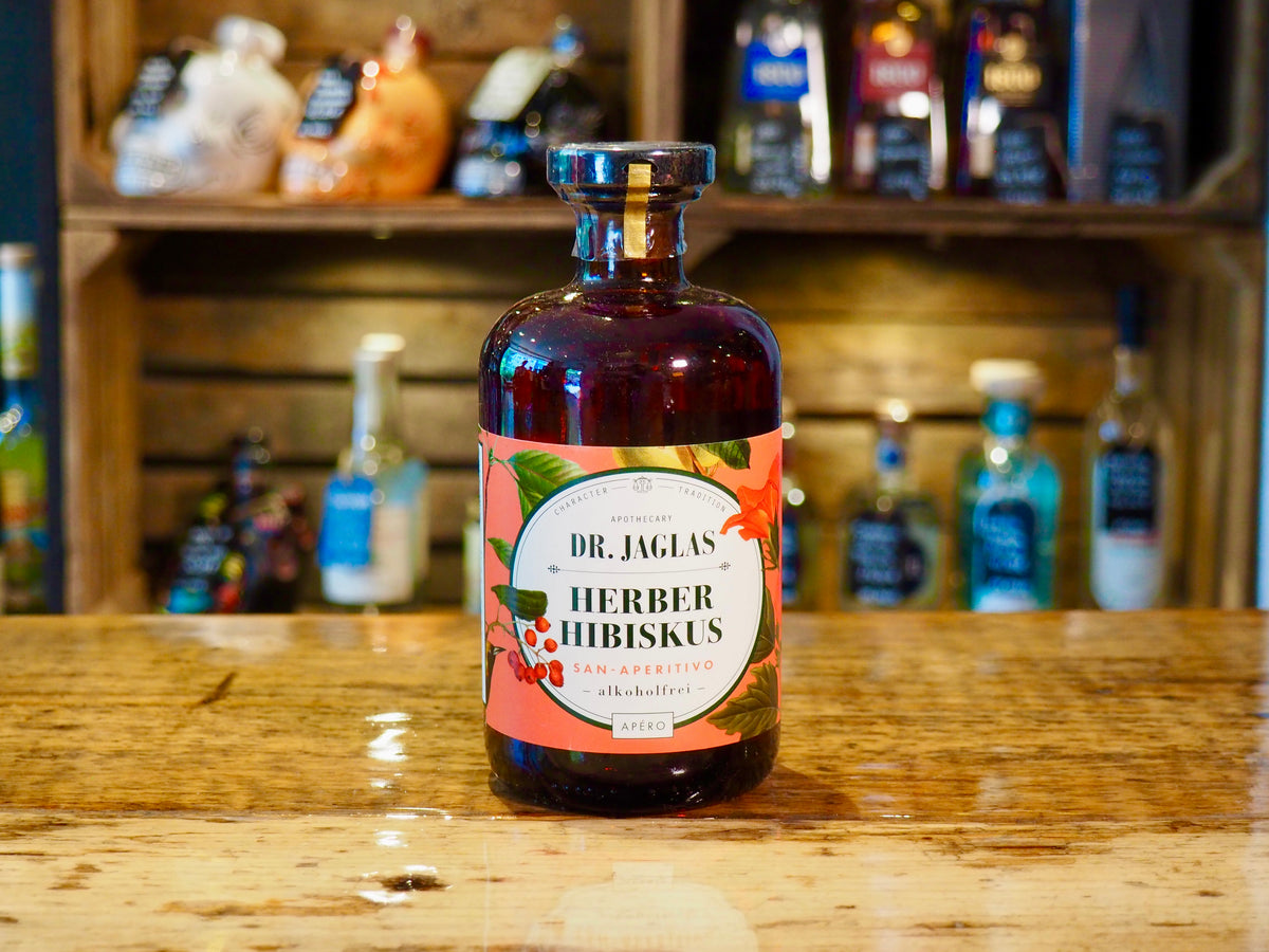 Herber Hibiskus Aperitif Alkoholfrei