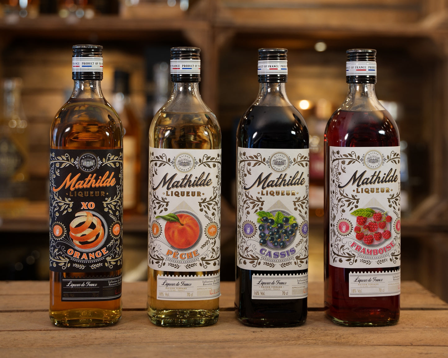 Mathilde Liqueur Cassis (Schwarze Johannisbeere)