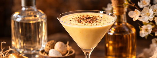 Golden Easter Martini