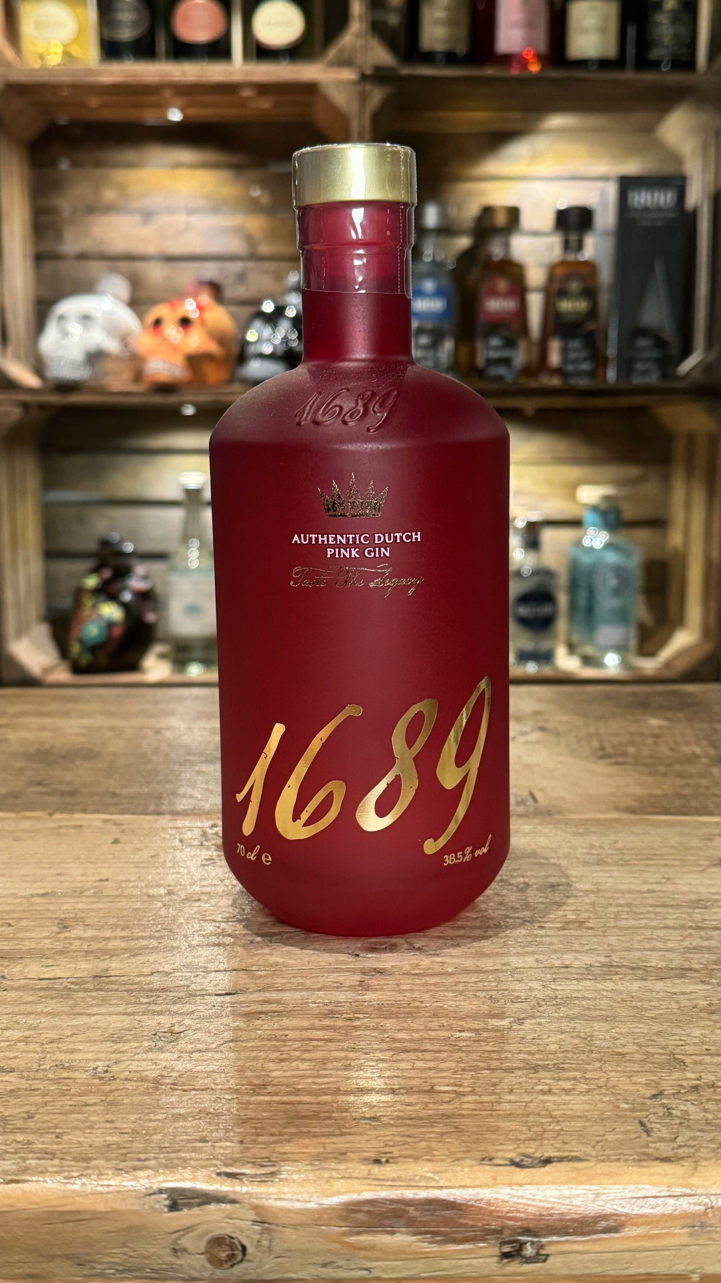 Authentic Dutch Pink Gin 1689