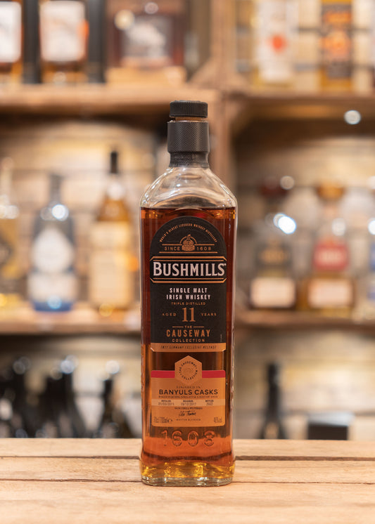 BUSHMILLS 11 Years Causeway Irish Whiskey