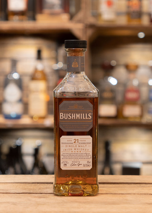 BUSHMILLS 21 Years Single Malt Irish Whiskey