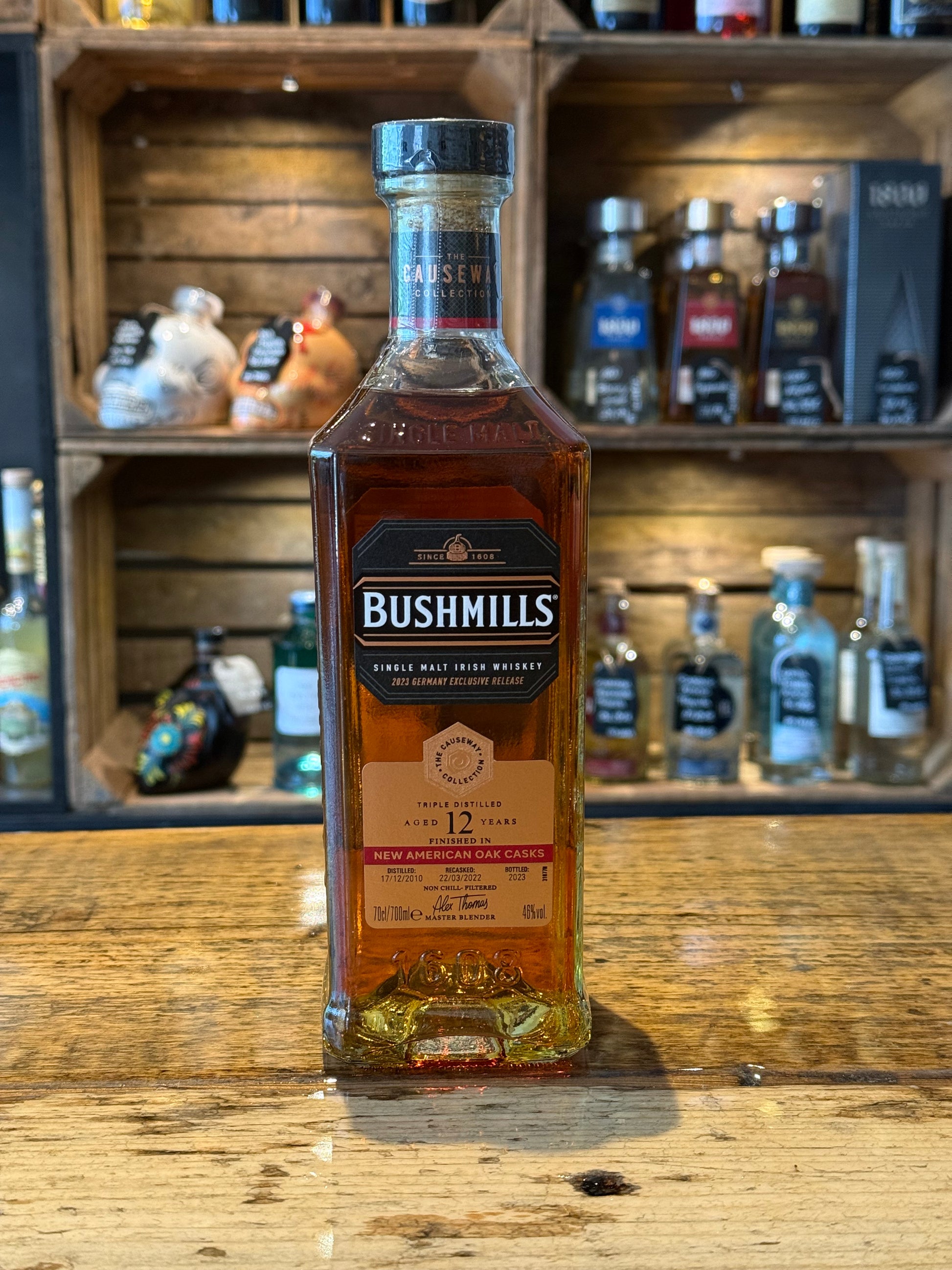 Bushmills 12 Years Causeway Collection – New American Oak Cask