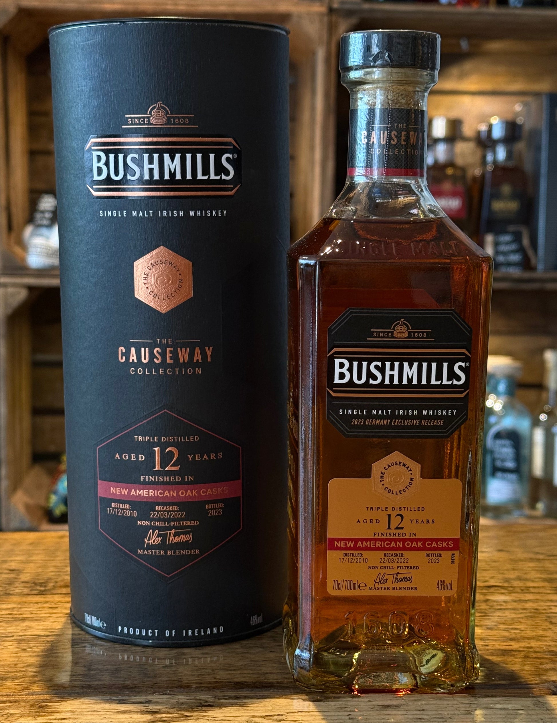 Bushmills 12 Years Causeway Collection – New American Oak Cask
