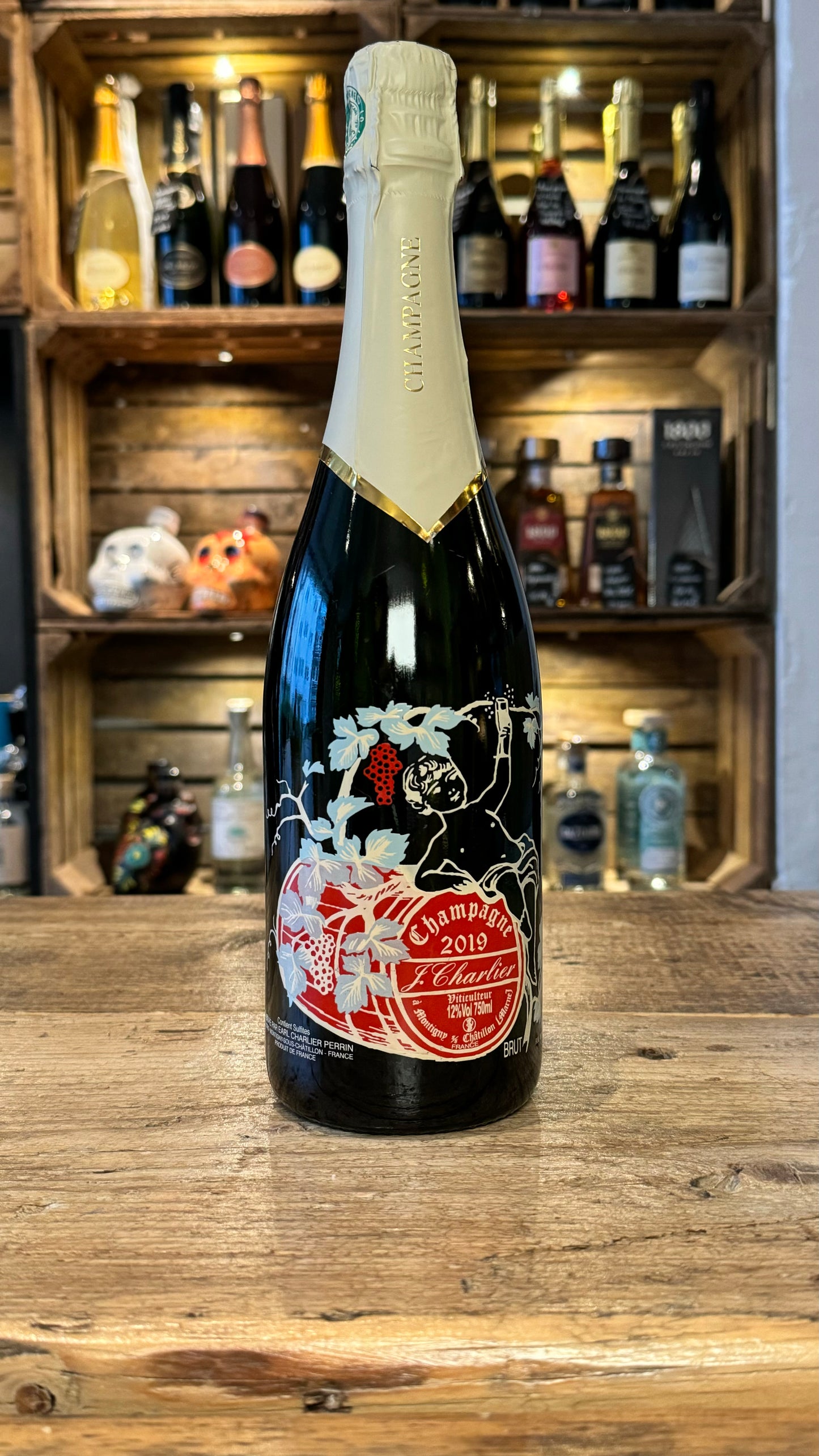 Champagne Charlier & Fils 2019 brut Élaboré par Earl Charlier Perrin