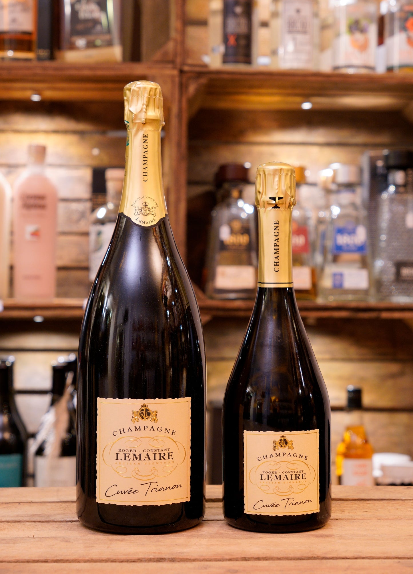 Champagner Cuvée Trianon Magnum 1,5L Flasche Roger Constant Lemaire