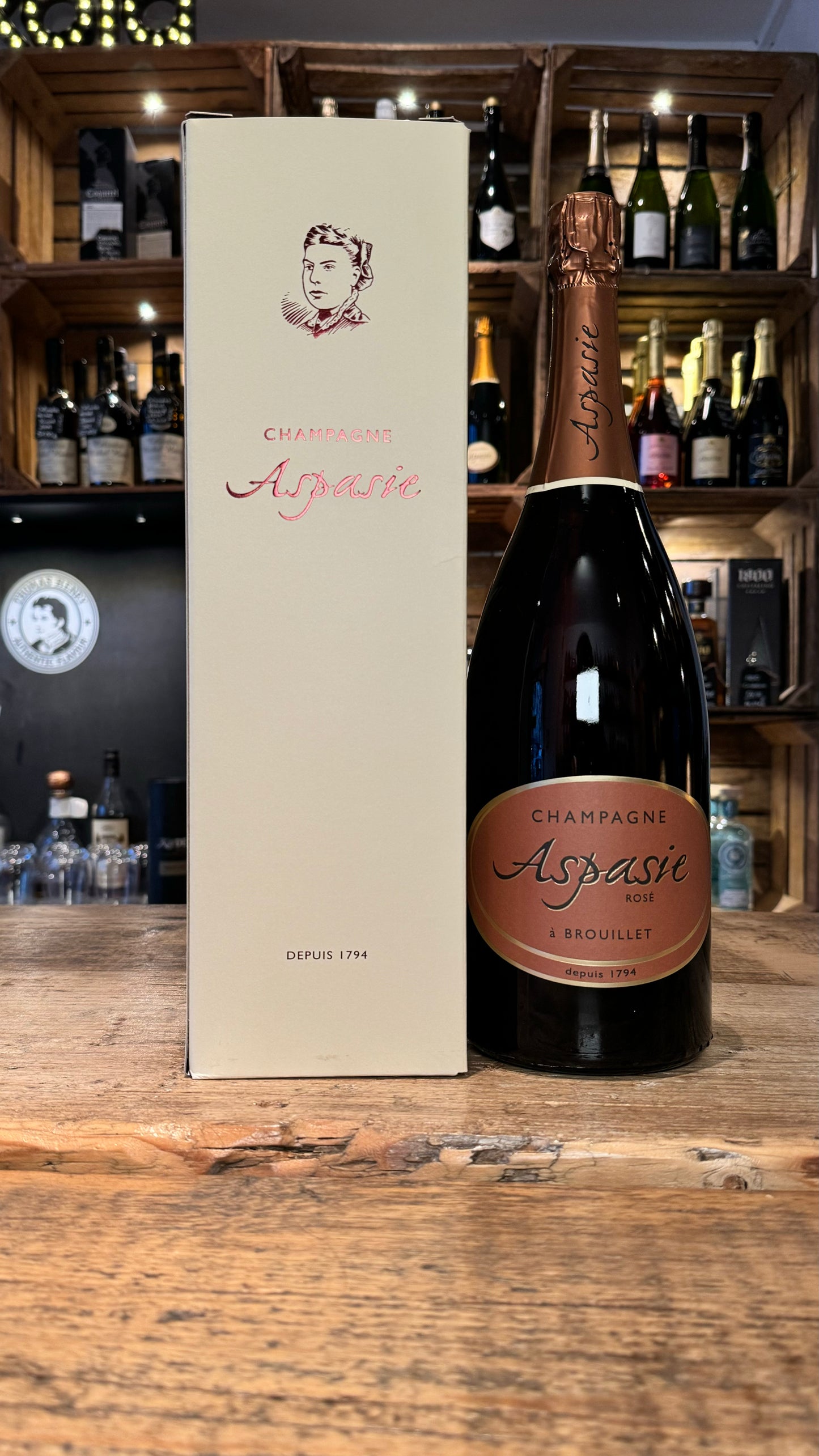 Champagner Aspasie Rosé
