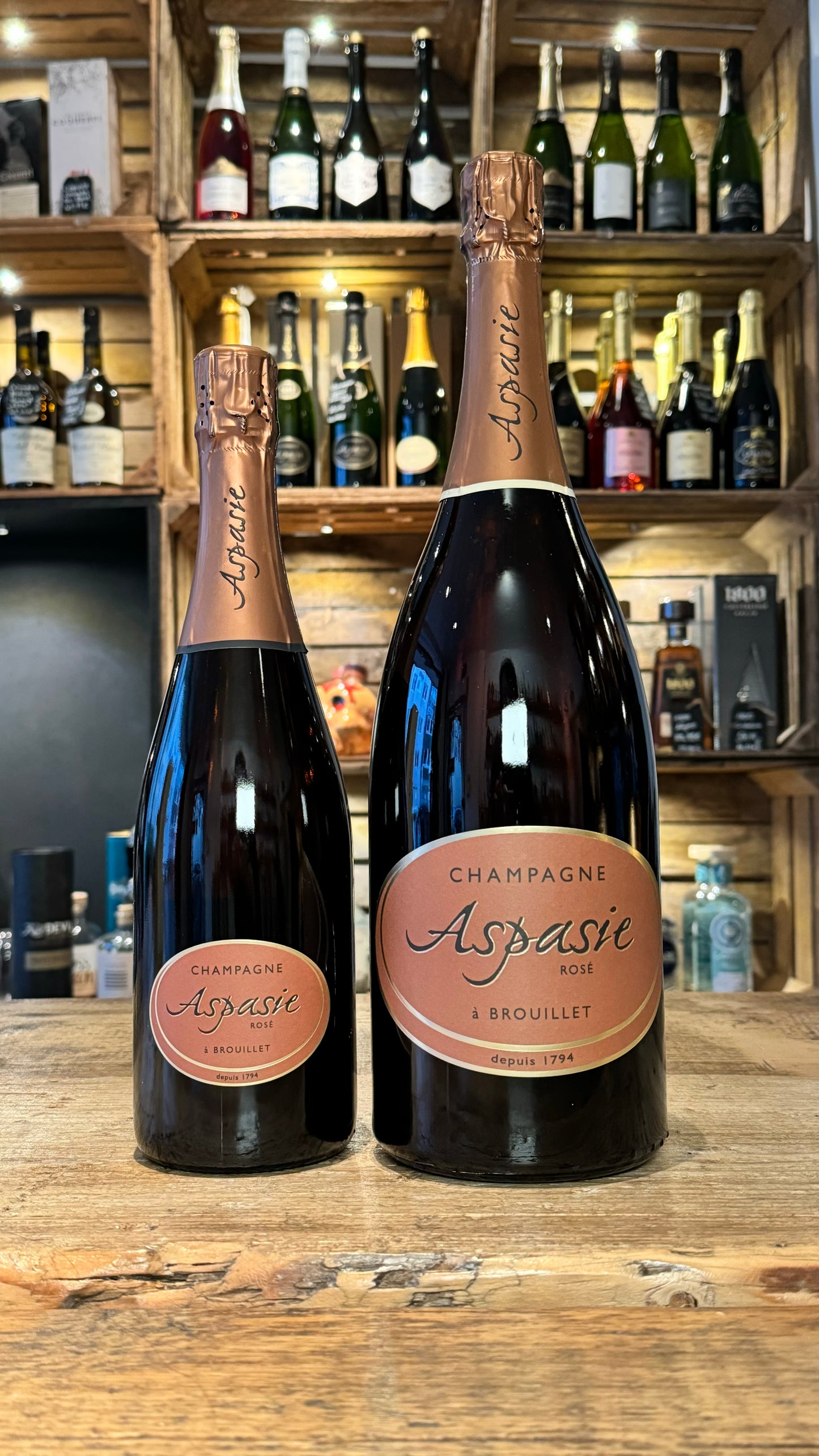 Champagner Aspasie Rosé