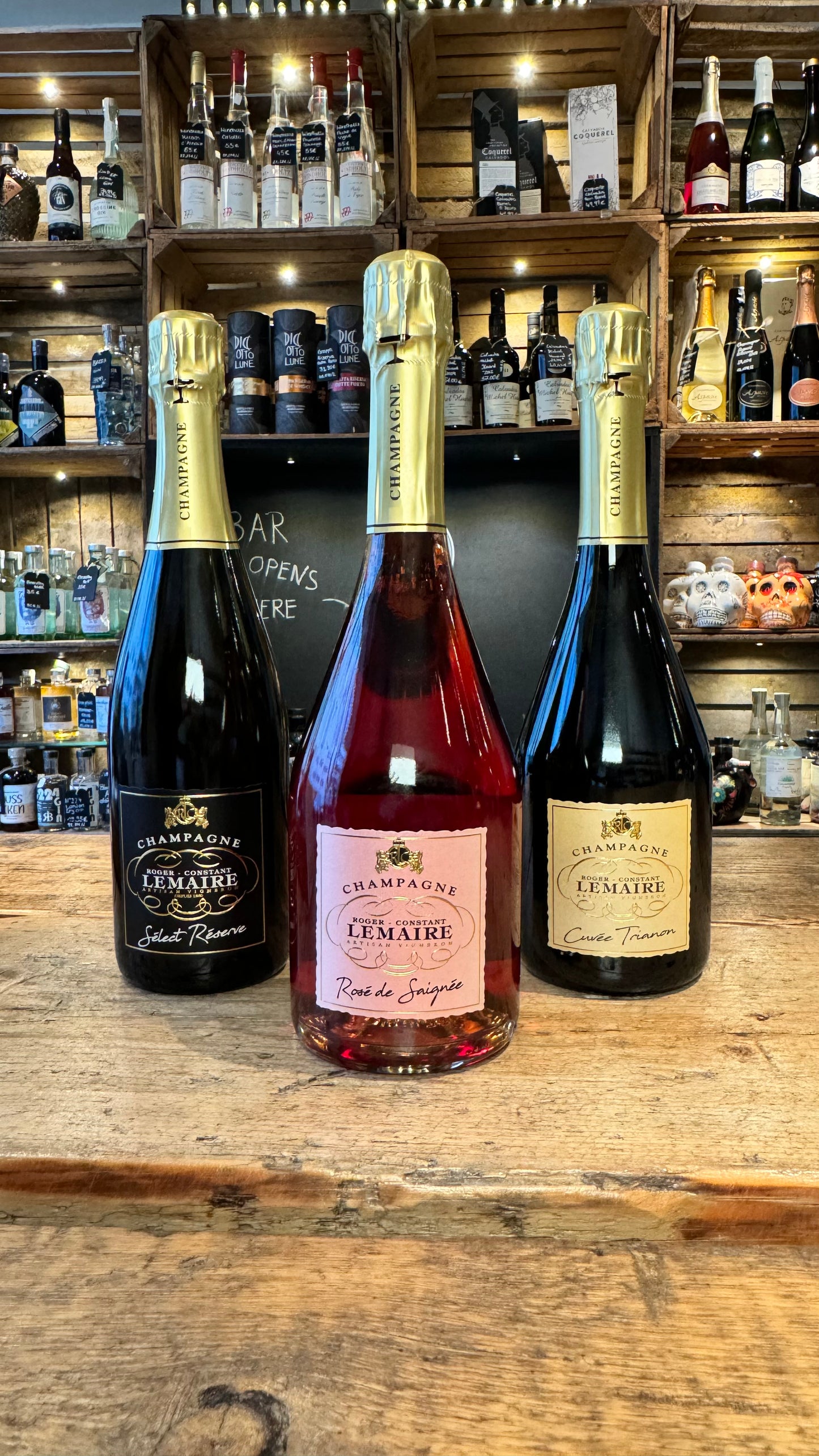 Le Maire Champagner Dreier Bündel