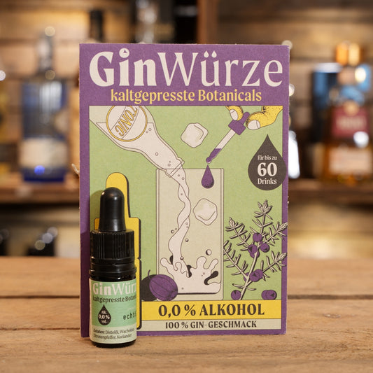 GinWürze - 5ml - 0,0% Alc. 100% Gin-Geschmack